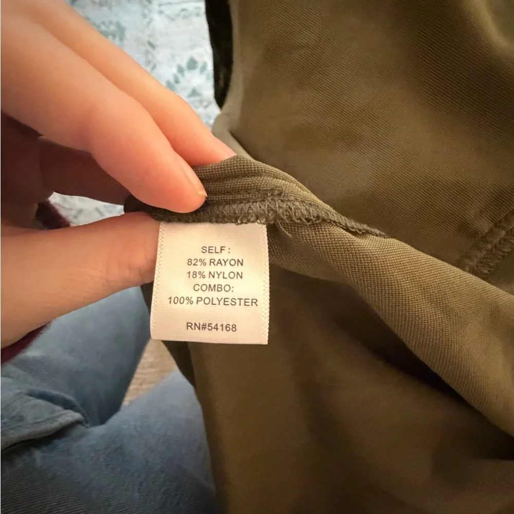 Velvet button down - Picture 4 of 4